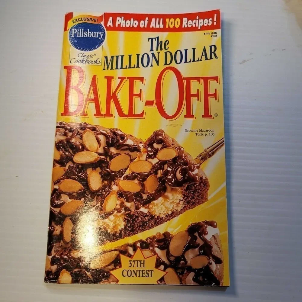 Pillsbury The Million Dollar BAKE-OFF 2 Cookbooks